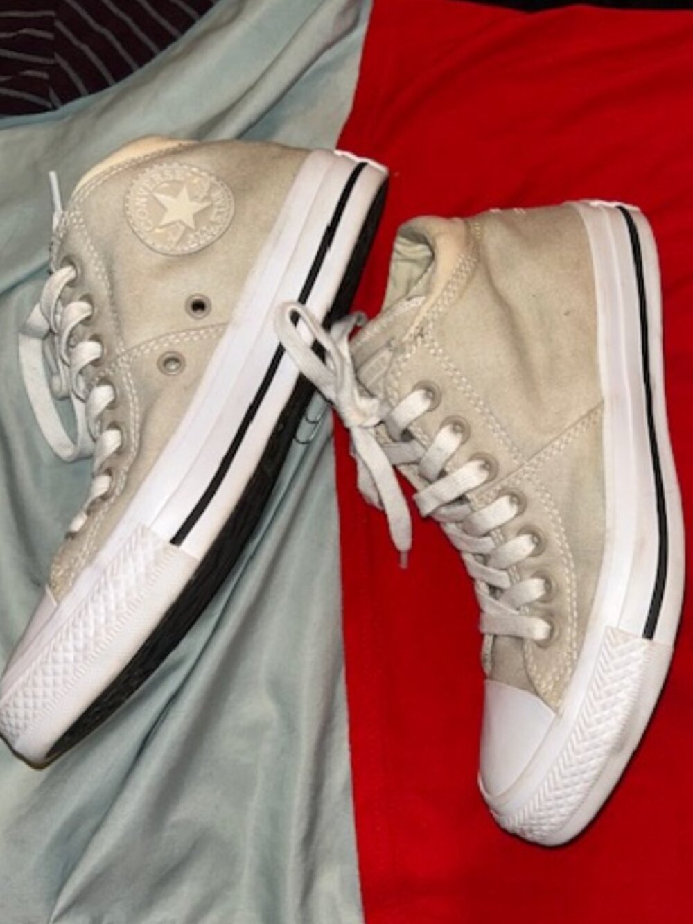 Converse womens size 6  shoes shoe tennis tan chucks sneakers  six